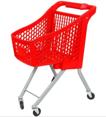 China Durable Wholesale Grocery Equipment Mini Supermarket Children / Kids Toy Trolley Shopping Trolley for sale