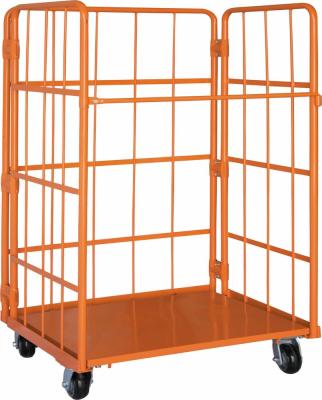 China Corrosion Protection Wholesales Warehouse Wire Mesh Roll Container for sale