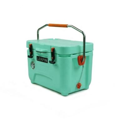 China Sustainable Cooler Lerpin Ice Chest Box Thermometer Rotomolded Chillers for sale