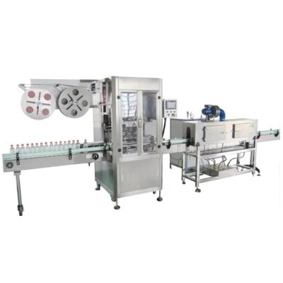 China Food New Model Sticker Label Pet Round Bottles Labeling Machine for sale