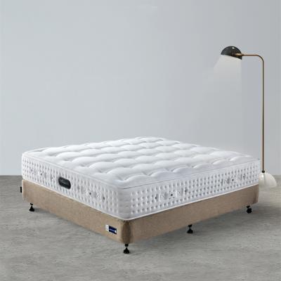 China Durable 5 Star Hotel Cotton Fabric Latex Memory Foam Pocket Bed Frame Order Online for sale