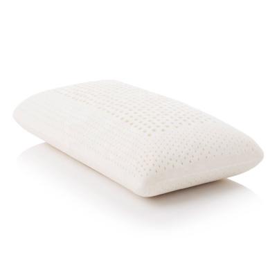 China Anti-Apnea Premium Medium Firm Latex Pillow With Zipper Cover for sale