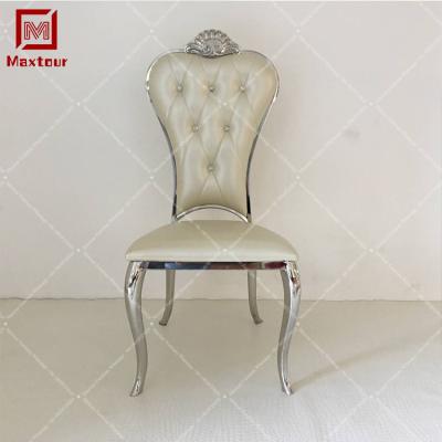 China Dining chair hot sale silver color dining chair for dining room for sale