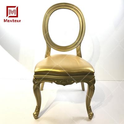 China Useful Solid Wood Round Hotel Events Banquet Acrylic Back Chair For Wedding for sale