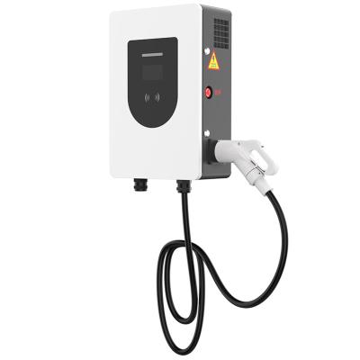 China Wholesale Price 20kw Level 3 GBT Wallbox Commercial Wall Mounted Fast Vehicle Charging Station Pile DC EV Charger For Electric C GDCB020A for sale