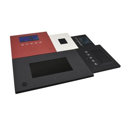 China Europe Digital LCD Display Business Card VCR Greeting Card VCR Blank Video Business Card Video Box Module for sale