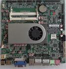 China Intel J6412 CPU Mini ITX Thin Motherboard 2LAN 6 RS232 Serial 8USB zu verkaufen