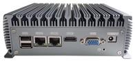 China 4G DDR3 Industrial Fanless Embedded PC I3 / I5 / I7 CPU 2LAN 2COM 6USB Te koop