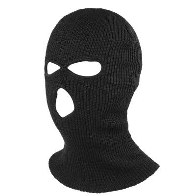 China Wholesale COMMON Face Mask 3 Full Hole Tactical Face Mask Balaclava Ski Mask Winter Cap Balaclava Motorcycle Helmet Full facemask for sale