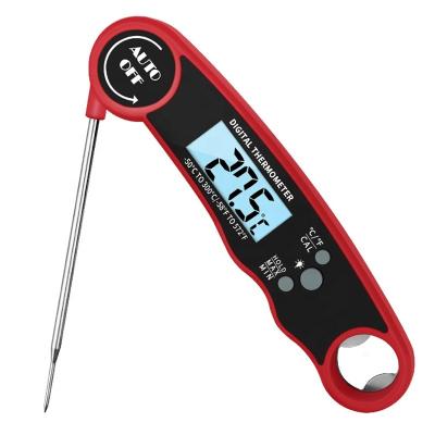 China Kitchen Thermometers GRILL Grill Digital Meat Thermometer Instant Read Kitchen and Outdoor Cooking Food Thermometer with Foldable Probe for sale