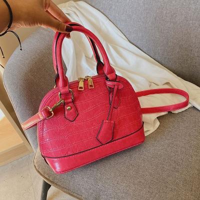 China Luxury Fashion Candy Color Shell Bags Women Handbags Ladies Shoulder Messenger Leather Bag 2021 For Women Handbags for sale