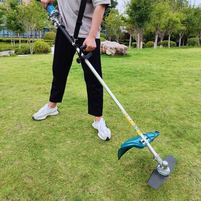 China 1000W Electric Brush Cutter 21V Telescopic Cordless Grass Trimmer for sale