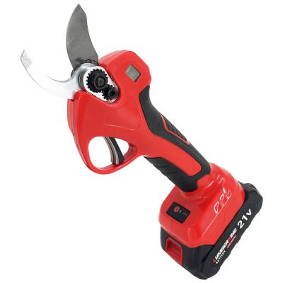 China 35mm Cordless Electric Pruning Shears Power Tree Branch Pruner Secateurs 21V Handheld for sale