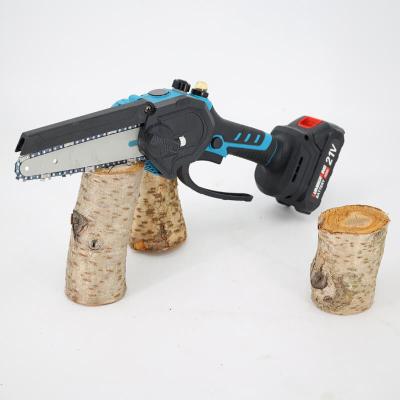 China 6 Inch Cordless Chain Saw Professional Chain Saw Burshless Brush Chainsaw Machine for sale