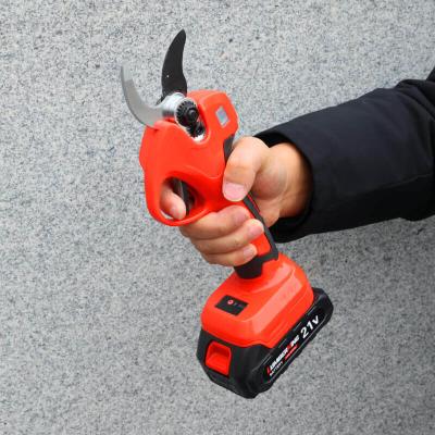 China Electric Pruning Shears With LCD Digital Display Handheld Lithium Battery Powered Tool Plant Pruning for sale