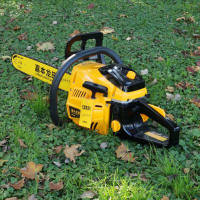 China Chainsaw Easy To Operate 58CC Chain Saw Powered Gasoline Garden Tools for sale