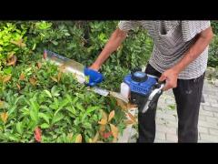 Multi Functional Cordless Hedge Trimmer 22.5cc Gasoline Hedge Trimmer Single Blade