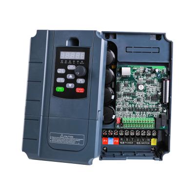 China 4kw 380v VFD Frequency AC Motor 136*230*245 Variable Frequency Drive Inverter Variable Speed ​​Controller for sale