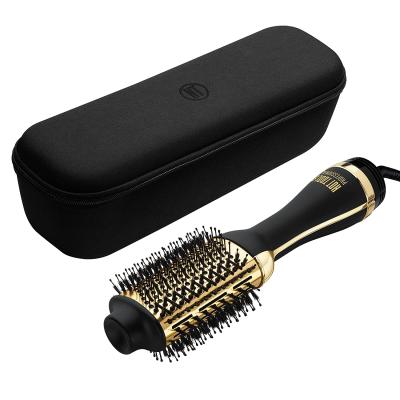 China Professional Dropshipping Hotel Household Salon 3 IN 1 One Step Hair Straightener Comb Hair Dryer Airbrush Brush Curling Hair Styling Tools for sale