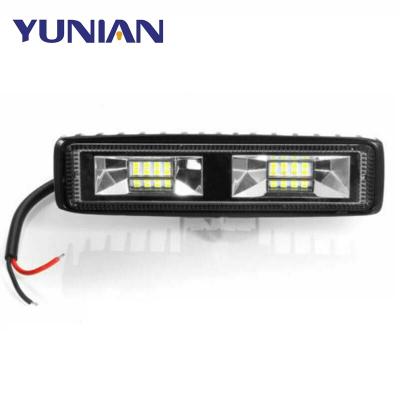 China Aluminum+LED 6inch 48w DRL LED Spot Beam Work Light Led Work Lights For Off Road Vehicle SUV Car Trucks Car Accessories for sale