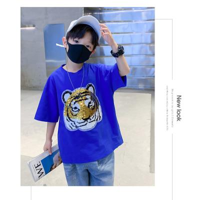 China Breathable Kids Wear Interchangeable Kid Fashion Pattern Boys T-shirts Boys T-shirts&Polo Shirts for sale