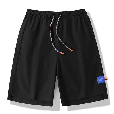 China Anti-wrinkle Black Orchid Orange Summer New Pattern Fresh Men's Sport Print Shorts for sale