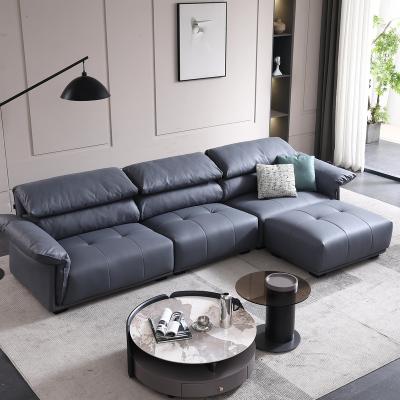 China Home Fabric Sofa Set Microfiber Leathaire Living Room Furniture (Full Size) Adjustable Modern Minimalist Modular Luxury Apartment Couches for sale