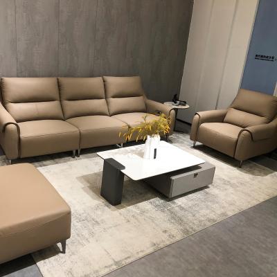 China Modern Luxury Smart(Height) Italian Factory Design Adjustable Electric Motor Couches Living Room Furniture Leather Sofa Set for sale