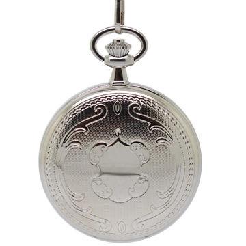 China OEM Design Vintage silver pocket watches with Japan Movement Pocket Watch for sale