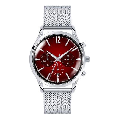 China Stainless Steel  Multifunction wrist watch , Customized design Wrist Watch Women  Domed Sapphire Glass for sale