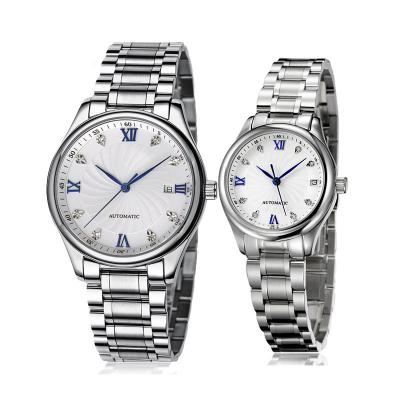 China Fashion Stainless steel Automatic/ Quartz Wristwatch，High Quality OEM Couple  Wrist Watch,Promotion watch for sale