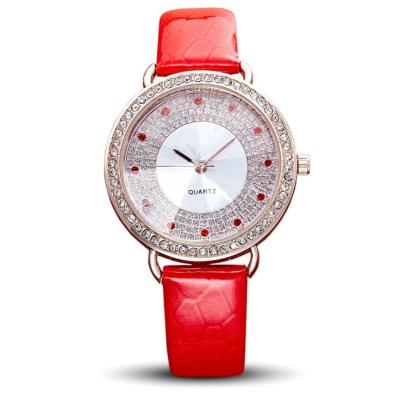 China Reloj de la joyería de las mujeres, bisel del diamante del caseback del acero inoxidable y relojes de lujo de las mujeres de los diales en venta