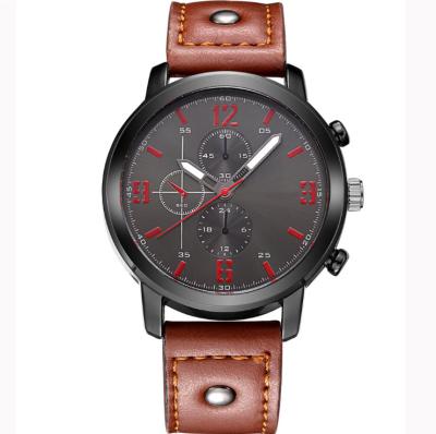 China Reloj multifuncional para los hombres, reloj de los hombres de negocios, reloj grande del cuarzo del caseback del acero inoxidable de la aleación del tamaño en venta