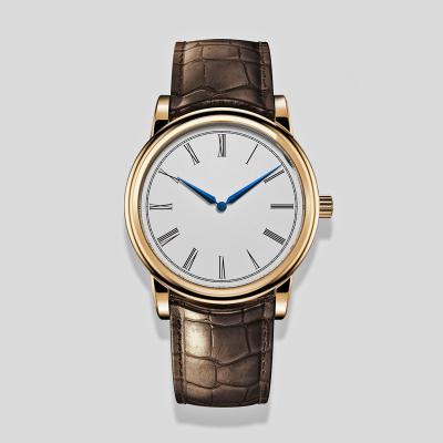 China Reloj de cuero del cuarzo, relojes del acero inoxidable con el logotipo de encargo, reloj de la moda del OEM para los hombres en venta