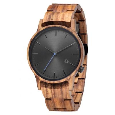 China Boyear Fashion Wholesale OEM Handcrafted Waterproof Men Bamboo Wood Watch,Wooden Fashion Watch for sale