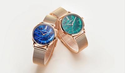 China reloj milanés de acero del cuarzo de Jewlery del reloj de moda de las señoras de la banda de la caja de la aleación de 32m m para las mujeres en venta