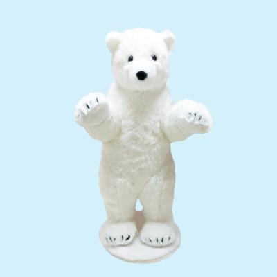 China 2019 Good Quality Standing Lifelike Realistic Plush Toys White Polar Bear/Plushtoys/Plush Toys for sale