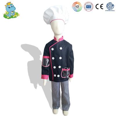 China Polyester Customized Cheapest Fashion Cheap Chef Cosplay Costumes For Kids for sale