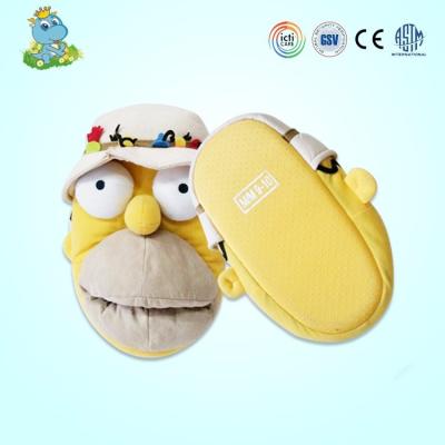 China Wholesale Cute Funny Plush Monster Animal Slipper Child Slippers for sale