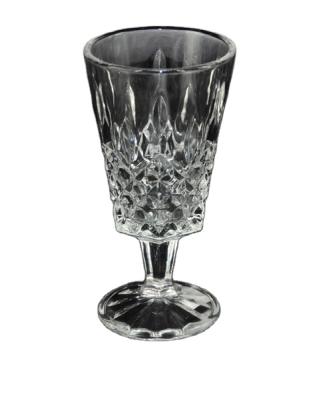 China Sustainable Wedding Short Stem Champagne Glass , Diamond Embossed Drinking Cup Wine Mug For Home And Gifts for sale