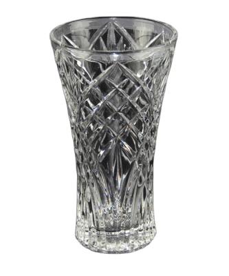 China Hot Products New Arrival 9Inch Size Viable Home Decor Crystal Vase Glass Vase Custom Made For Indoor Or Outdoor Home for sale