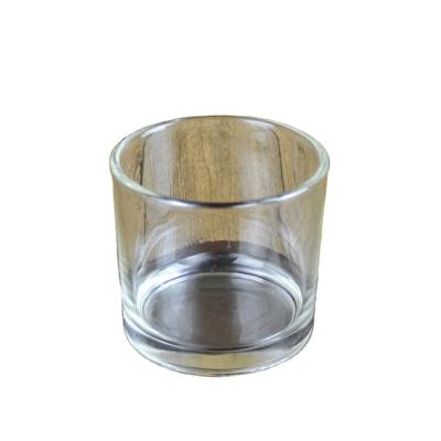 China Multi Funtions Customized 200ml Candle Tumbler Glass Container For Candle Holder for sale