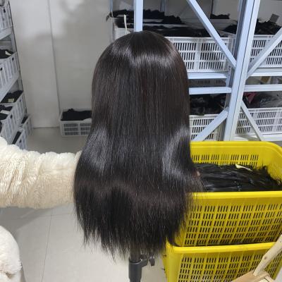 China Pre Plucked Straight Transparent Lace Front Wig 13X6, HD Full Lace Hair Wig, 100% Full Virgin Human Hair Wholesale Vendor Hd Lace Wig for sale