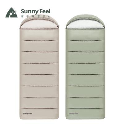 China Sleeping Bag + Quilt + Cushion Outdoor camping sleeping bag thickened warm single sleeping bag camp damp proof quilt camping cold proof pad for sale