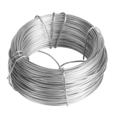 China Cables de acero al carbono electro galvanizados de alta calidad BWG16 18 para construcción y malla de alambre en venta