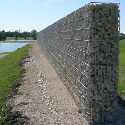 China 100x80x30cm Welded Gabions/gabion Stone Fence Welded Gabion Basket Product for sale