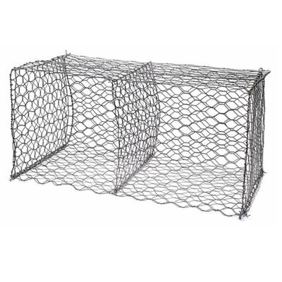 China Hot-dip galvanized gabion grid Bin net river treatment flood control and flood control net cage stone cage for sale