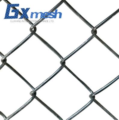 China Chinesische Fabrik Direkt PVC-beschichtet schwarz Dekorativ Garten Schweißdrahtnetz Chain Link Zaun / Chain Link Zaun zu verkaufen