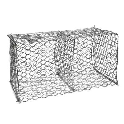 China Venta al por mayor directa de Gabión de buena calidad Usado Hexagonal Wire Mesh Sack de protección Gabión PVC recubierto Gabión caja en venta