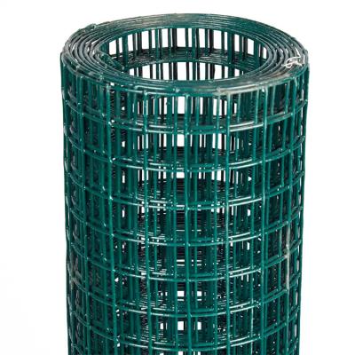 China Pvc Coated Chicken Coop Square Hole Farm Fence 1/2 Inch 3/4 Inch Welded Wire Mesh Rolls for sale